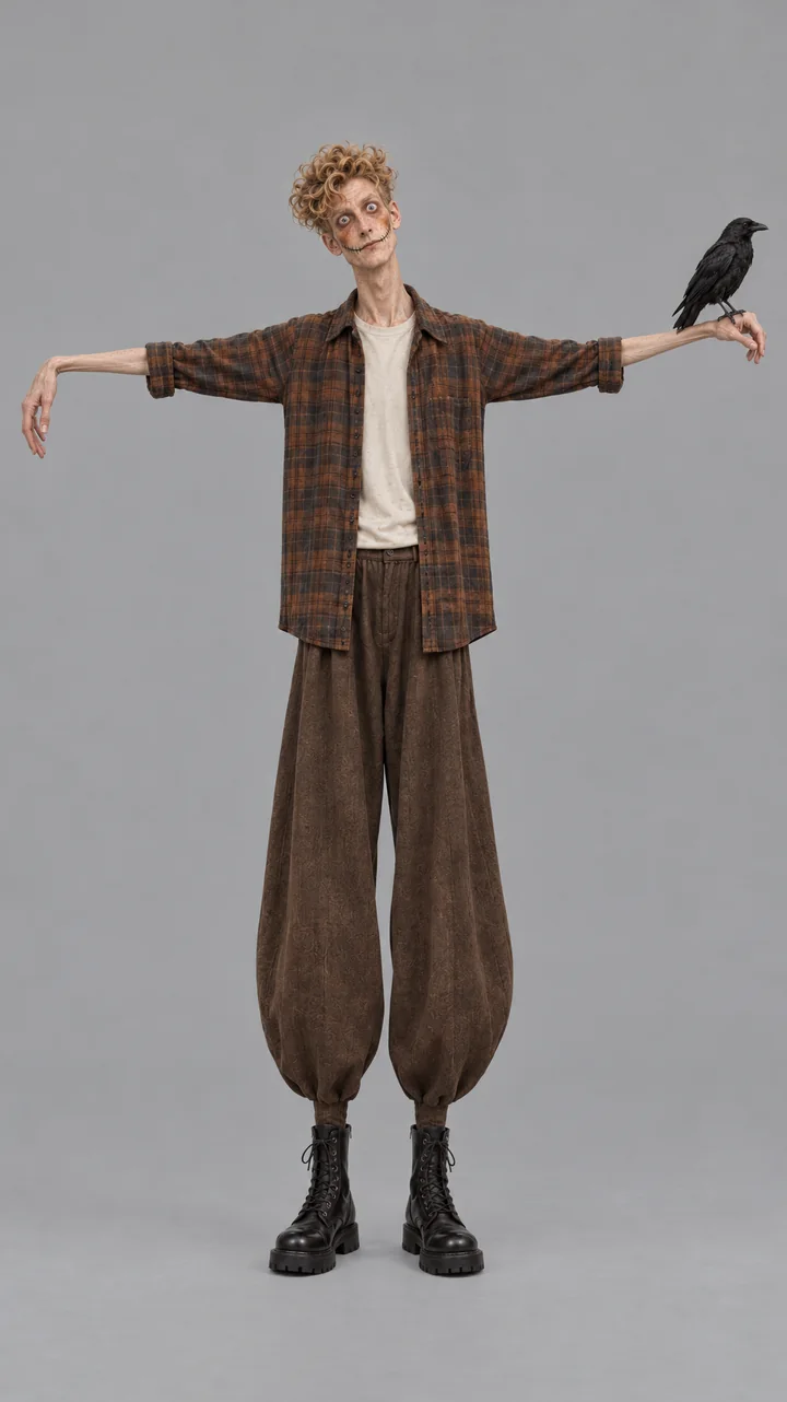 Scarecrow farmer
