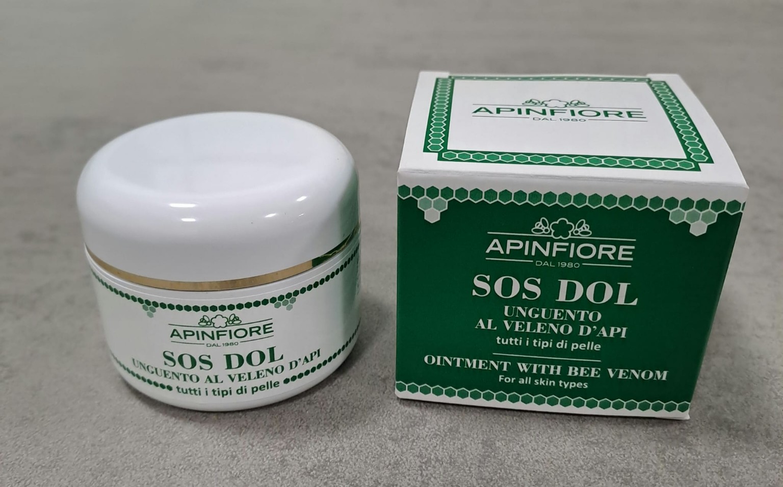 SOS DOL – Unguento al Veleno d’Api