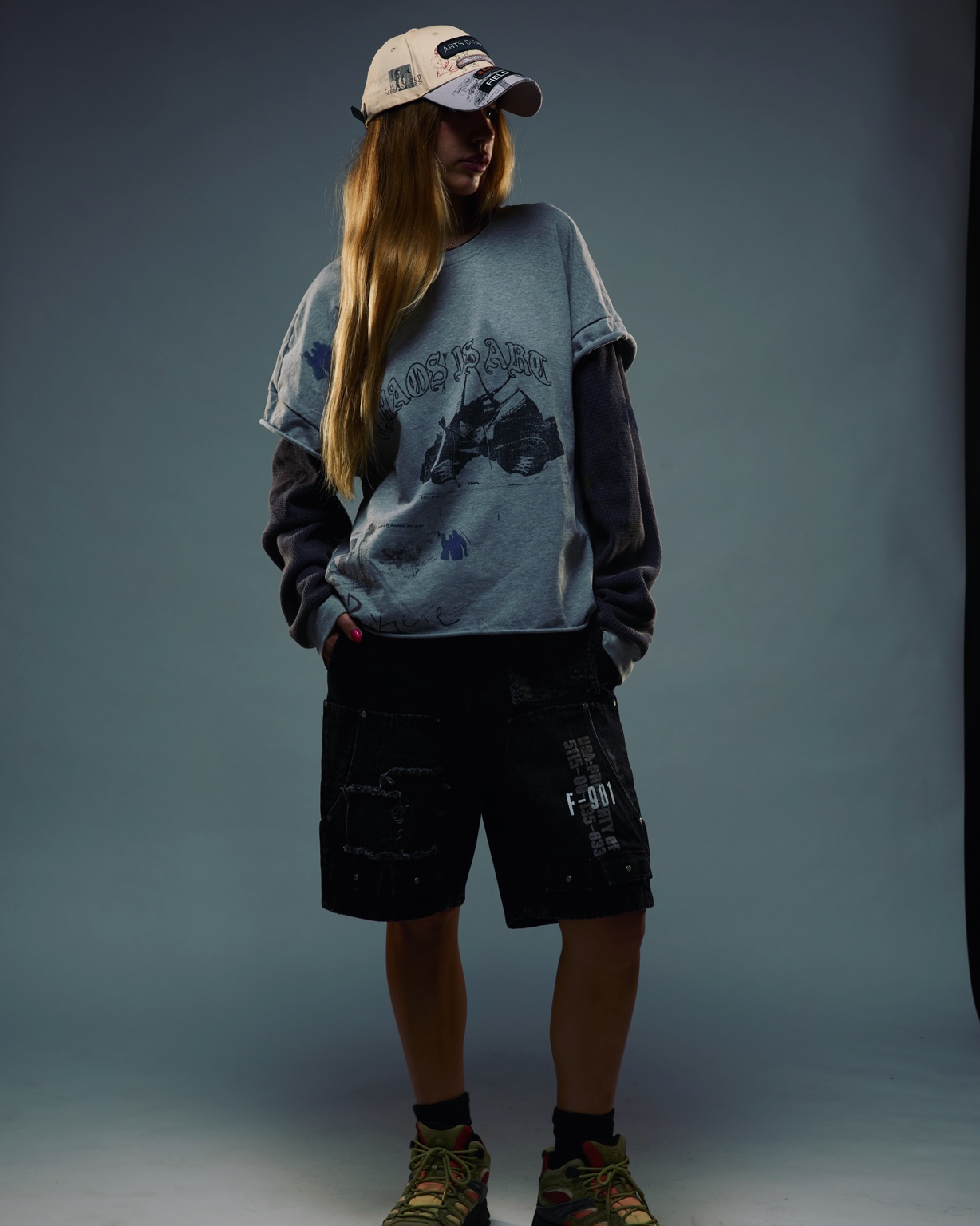 Sophia studio streetwear portrait