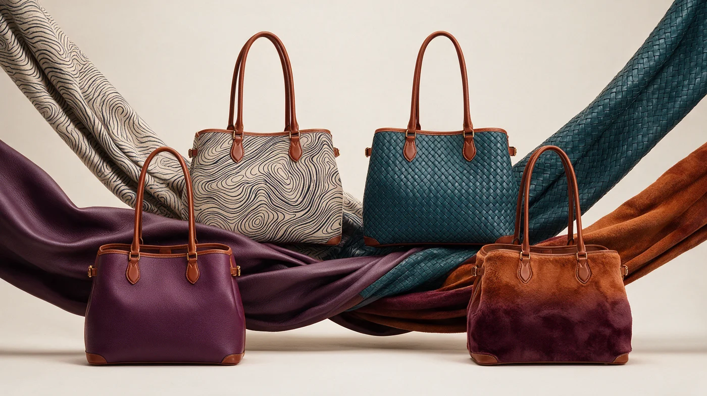 Create Elegant Luxury Handbags with Custom Fabrics