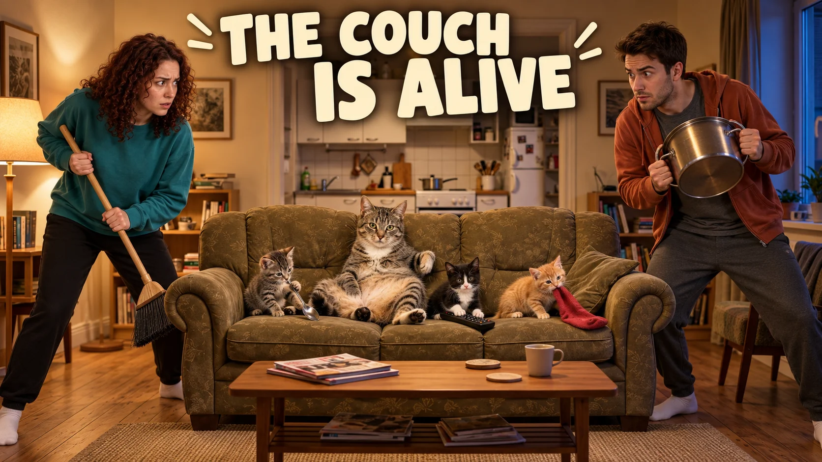 Cinematic Comedy Sofa Video Series