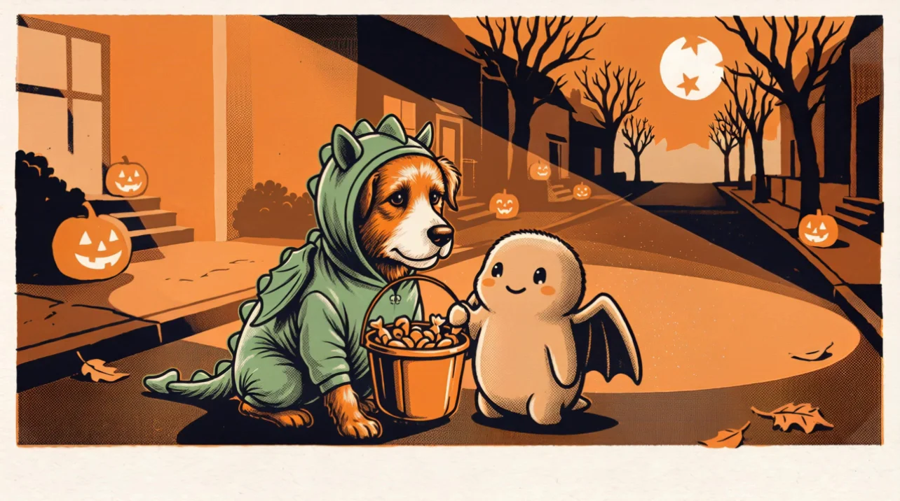 Friendly Halloween Trick-or-Treat Short Film
