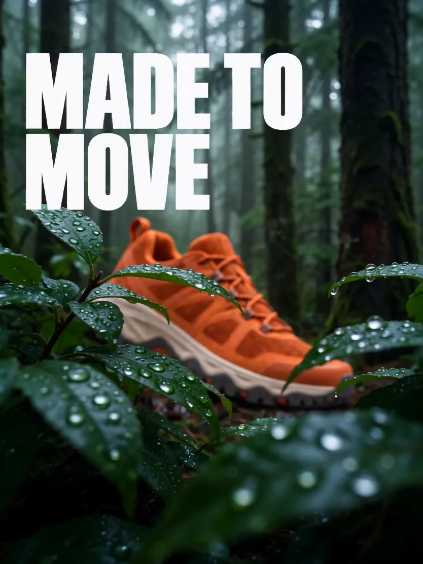 Cinematic Trail Shoe Video Production