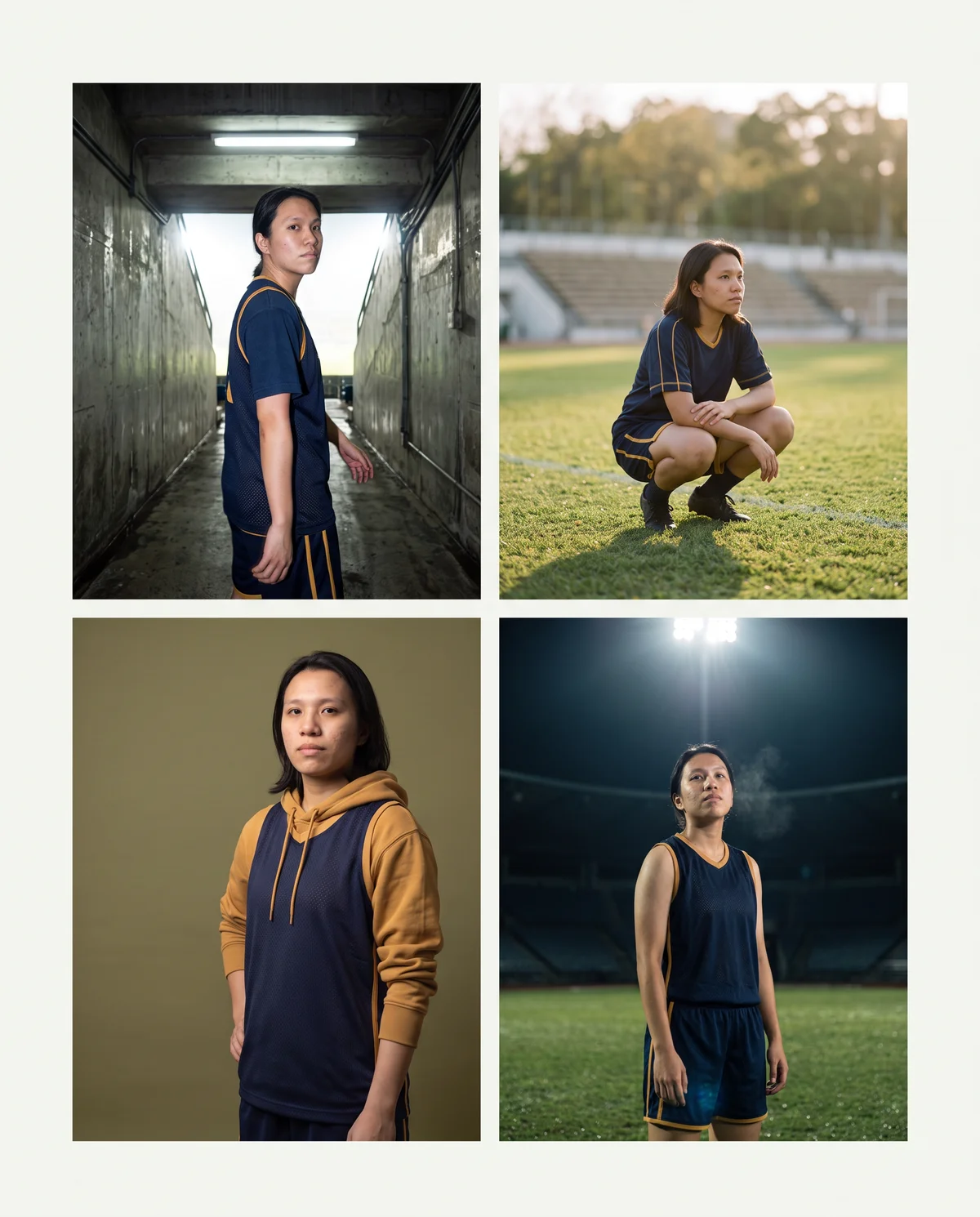 Create a Sporty Portrait Series with Custom Colorway