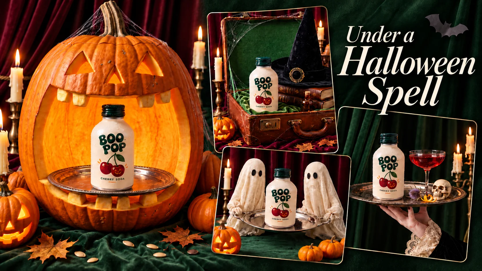 Halloween-Themed Product Ads for Seasonal Marketing