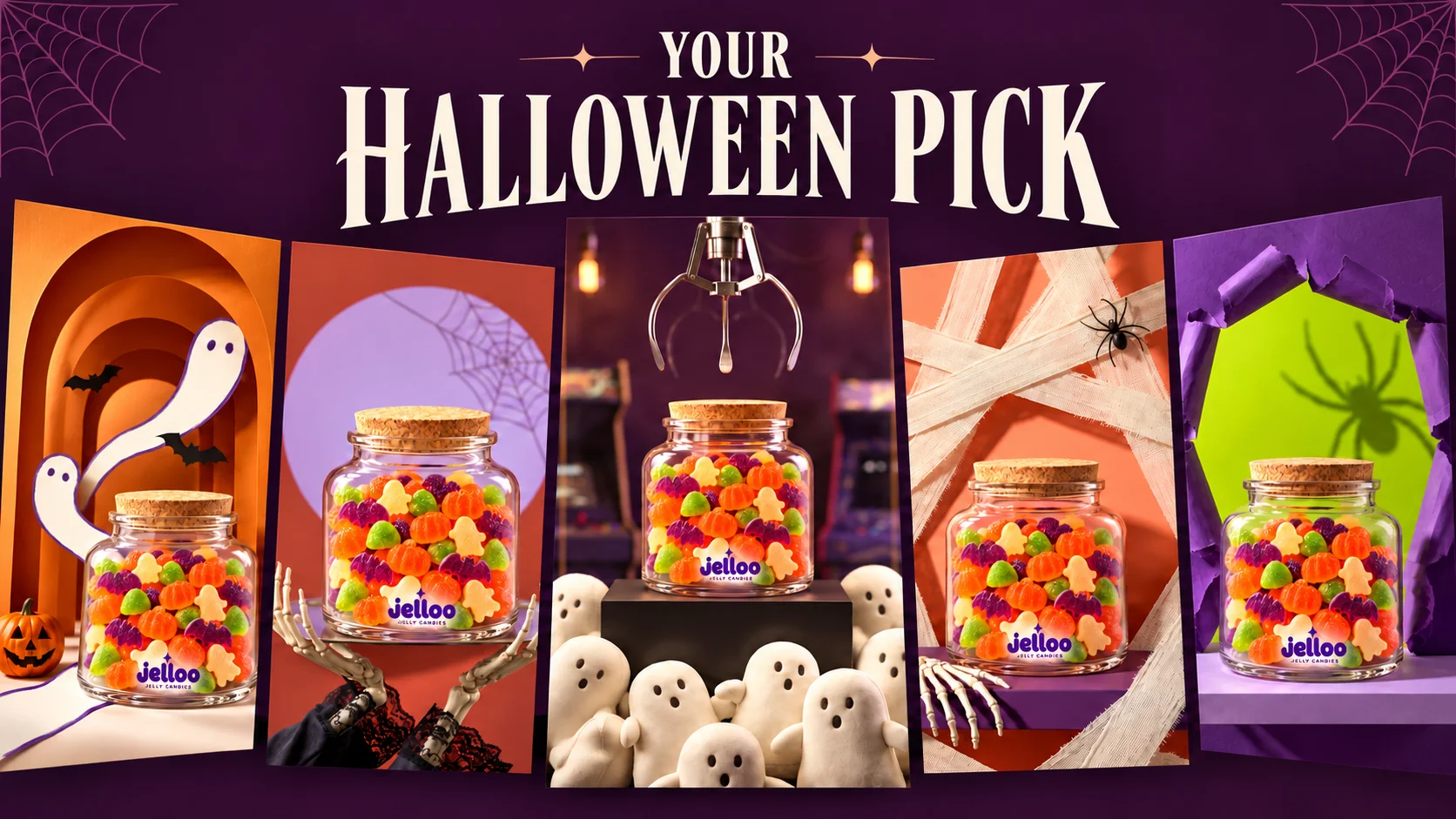 Halloween Candy Promotional Graphics