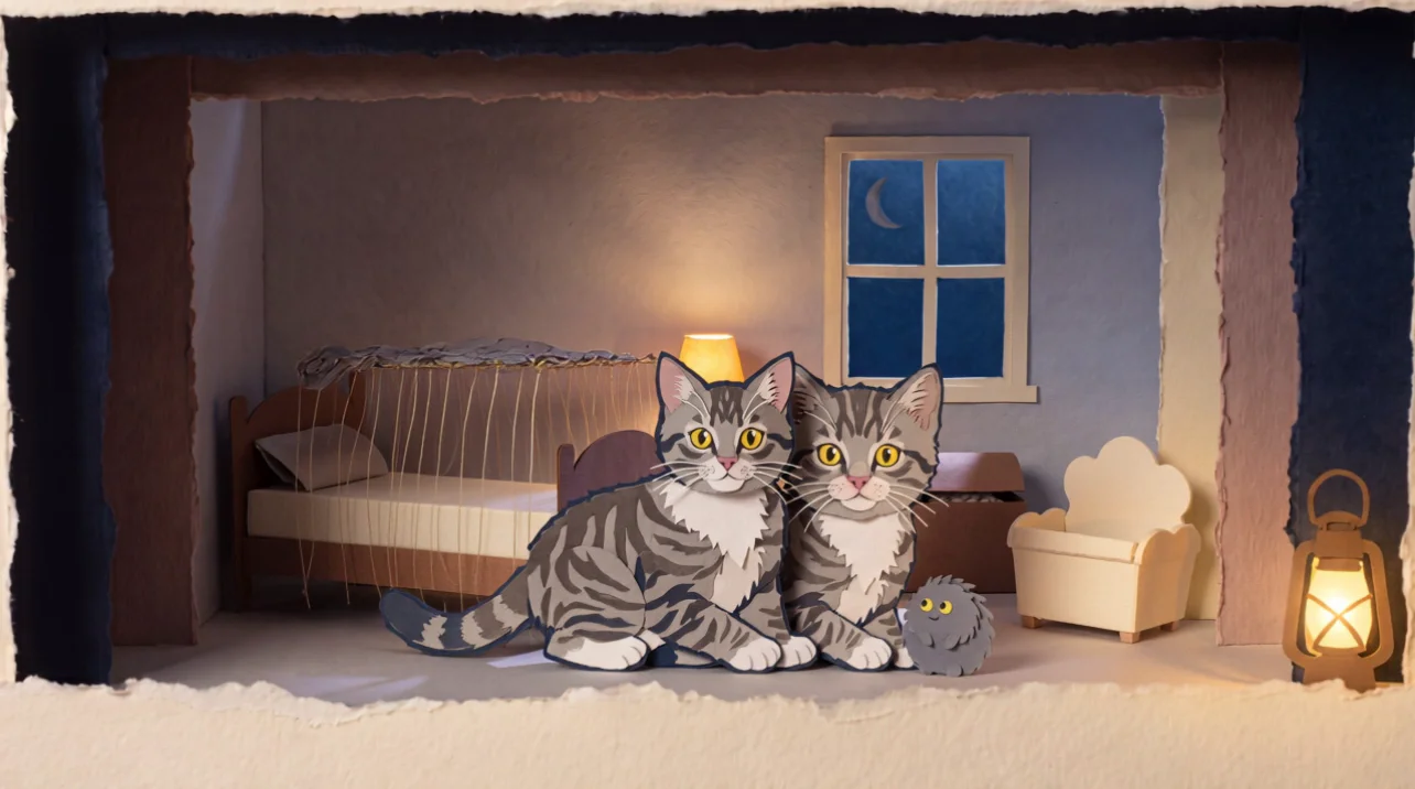 Papercut Storybook Video for Kids